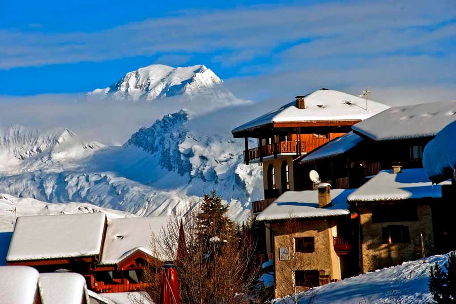 Mont Blanc Peisey Vallandry French Alps France Photograph Print