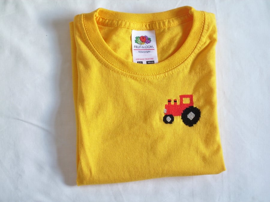 Tractor T-shirt age 2-3