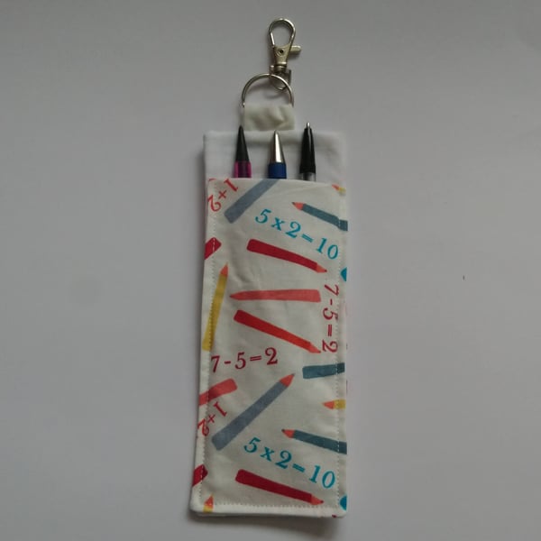 Lanyard Pen Holder with Maths Design