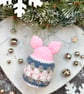 Frosty McSnowFlake Piggy in a Blanket - Image 6