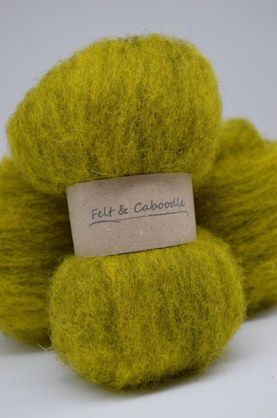 Carded Corriedale wool Meadow mix