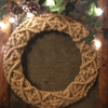 Macrame Christmas Wreath, FREE UK DELIVERY, Celtic knot twine wreath