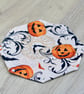 Fabric storage box with Pumpkins and Bats - Image 3