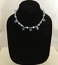 Pretty Beaded Necklace in Soft Tones - Small  - 14.5ins - Image 1