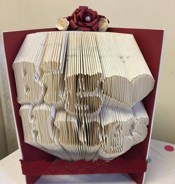 Big Hugs, MMF Book Folding Pattern - EMAILED PDF PATTERN