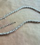Simplicity necklace in Matte Silver. - Image 2