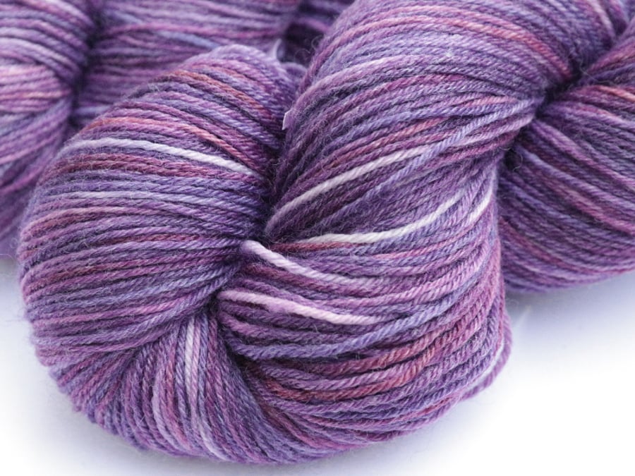 SALE: Dreamworld - Superwash Bluefaced Leicester, bamboo 4 ply yarn