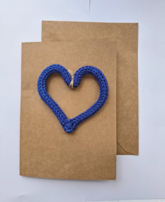 cards for all occasions with knitted wire ornaments FREE POSTAGE