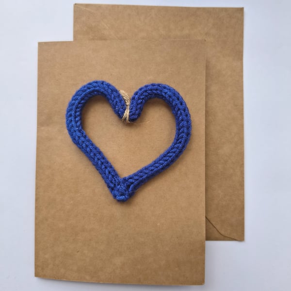 cards for all occasions with knitted wire ornaments FREE POSTAGE
