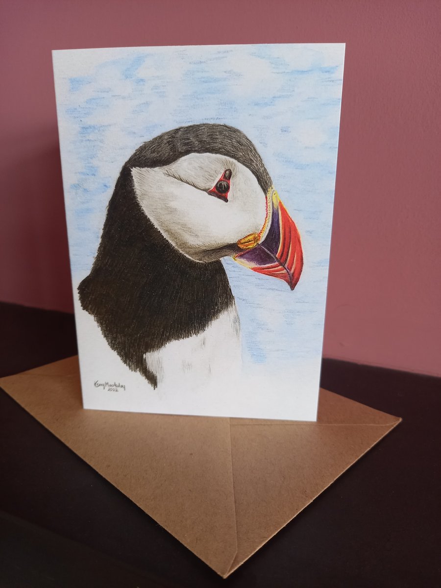 Mixed pack of 5 bird Greetings Cards