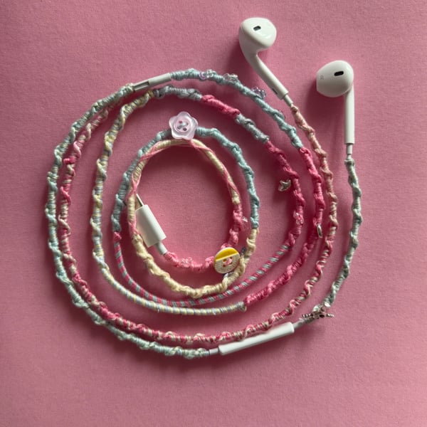 handwrapped customised earphones