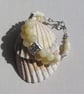 Honey Quartz & Yellow Aragonite Chunky Gemstone Chakra Bracelet "Ainslie" - Image 2