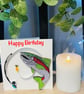 Stunning Handmade Quilled Fishing Card