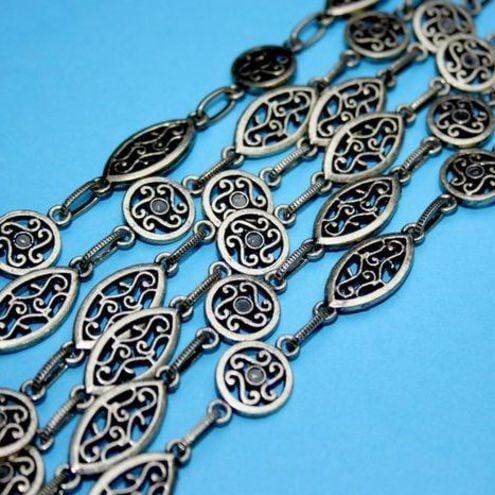 Fancy Chain Antique Bronze 50cm
