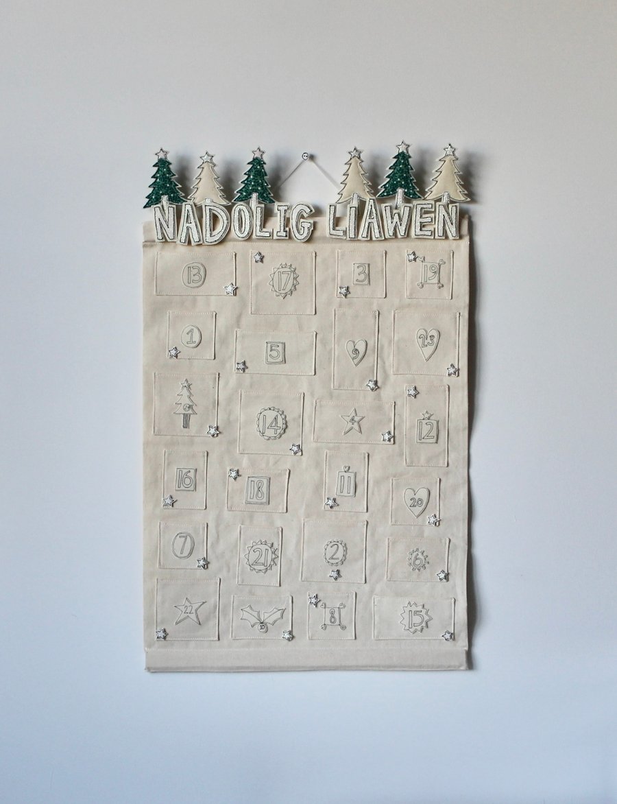 Special Order for Angela - 'Christmas Fabric Advent Calendar'
