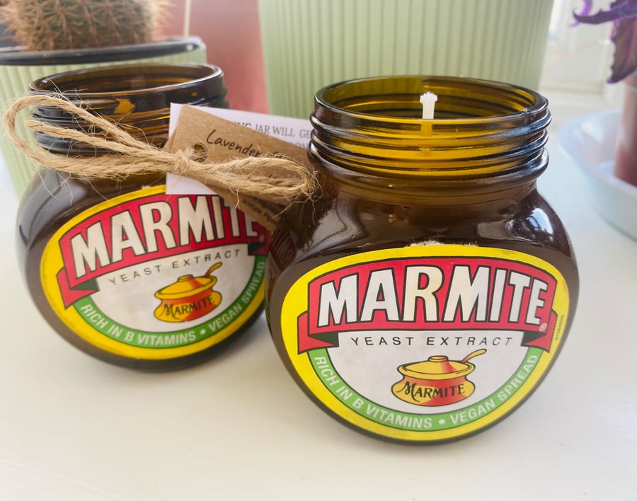 Marmite Candle -  Lavender, Chamomile & Vanilla