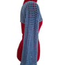  Mesh Crochet Crop Top, Sexy Cotton Shrug, Blue Netting Shrug with Long Sleeves - Image 7