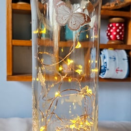 Decorated Bottle Light, Fairy Lights