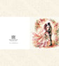 Wedding Card 4 – Expressive Bride & Groom Square Greeting Card - Image 3
