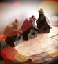 Rustic Haunted Houses - Set of 3 - MADE TO ORDER - Image 4