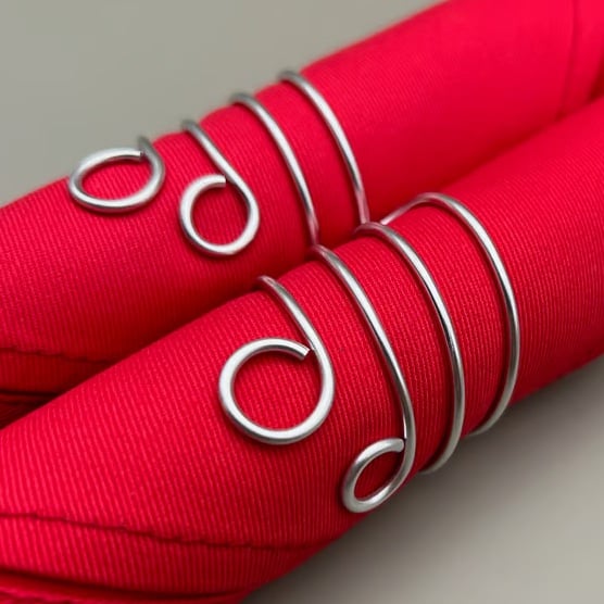 Napkin Ring, Napkin Holder, in a choice of colours, select quantity