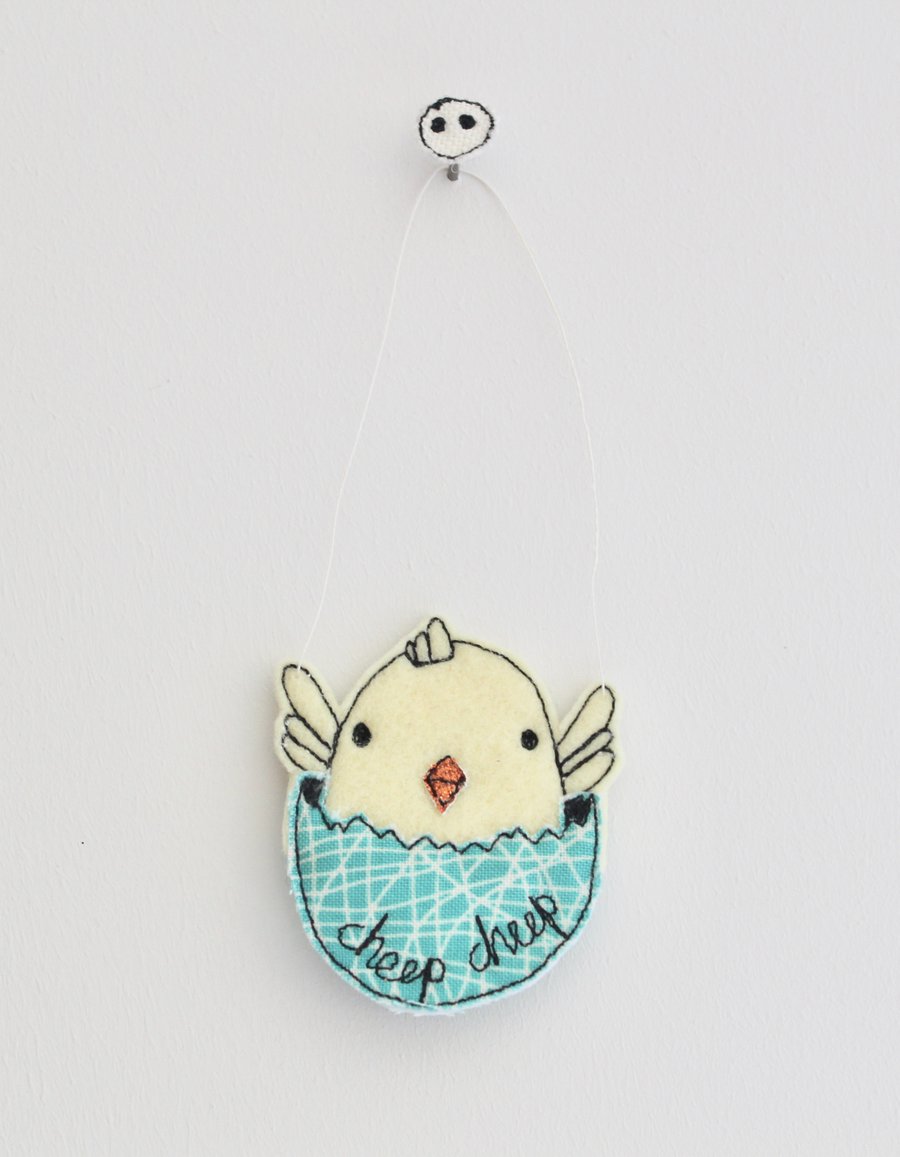 'Cheep Cheep Chick' - Hanging Decoration