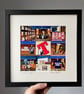 ‘Tennent’s’ Glasgow, signed square mounted collage print 30 x 30cm FREE DELIVER - Image 7
