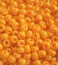 Orange Seed Beads 4mm