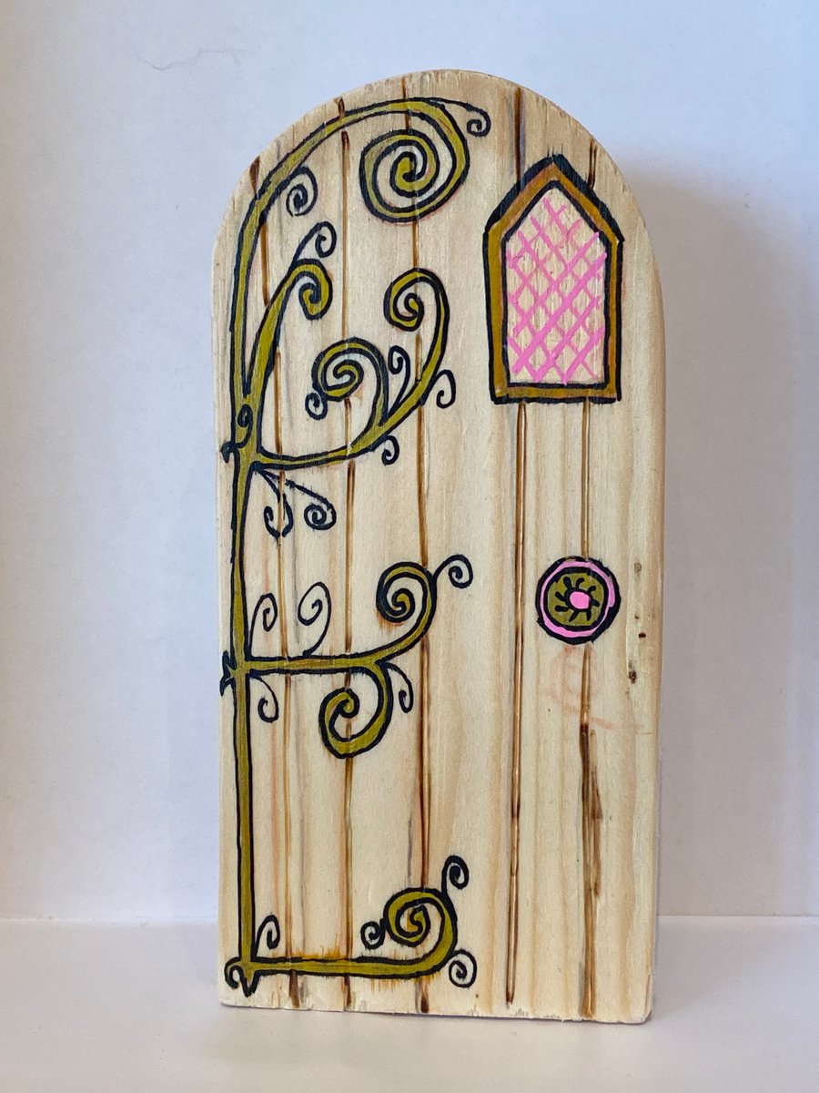 Wooden Fairy Door