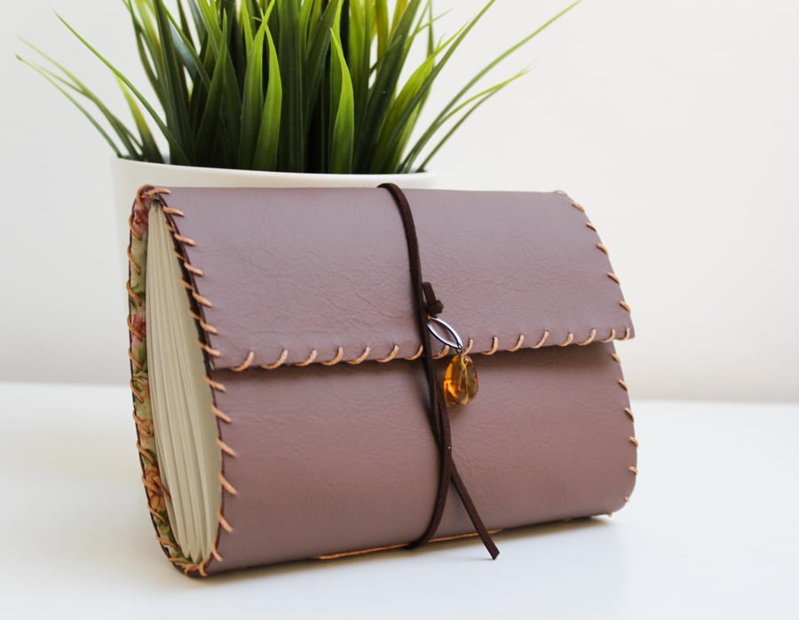 Leather notebook 