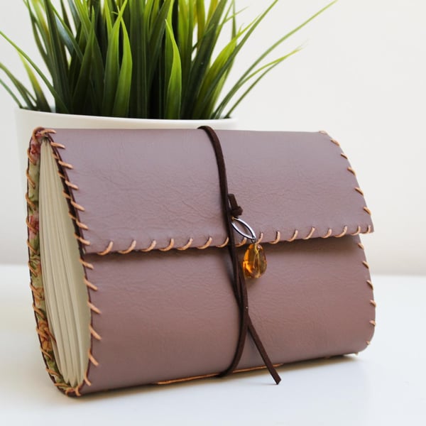 Leather notebook 