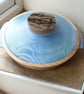 LIDDED  ASH  BOWL - Image 1