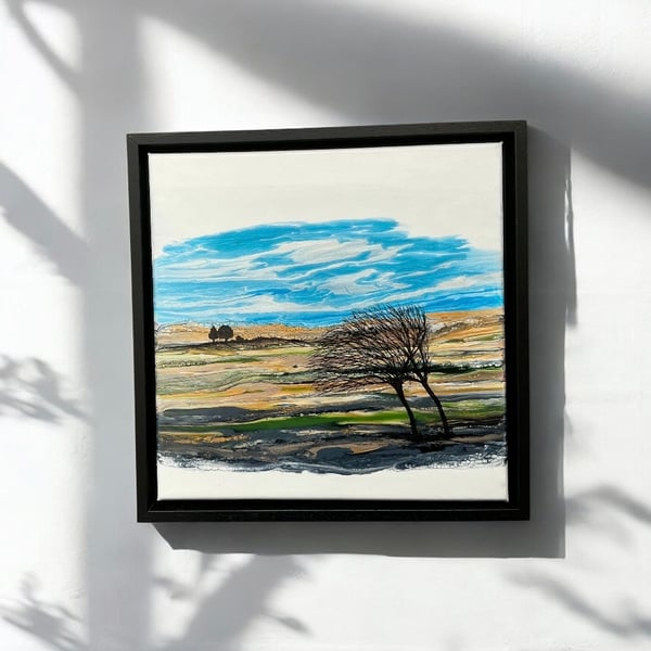 Northumberland hills - Blustry Spring day 