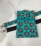 Floral phone case, Flower pouch, Detachable strap, 2 options - Image 7