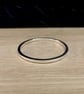 "Equilibrium" - Heavy Sterling Silver Bangle - 37g - Made to any size - 4mm  - Image 5