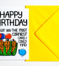 Happy Birthday I Got You The Most Corniest Card I Could Find Birthday Card - Image 4