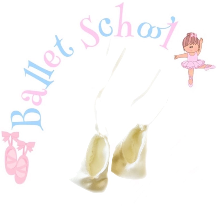 Ivory Silk Ballet Shoes