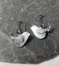 Little silver bird earrings - Image 5