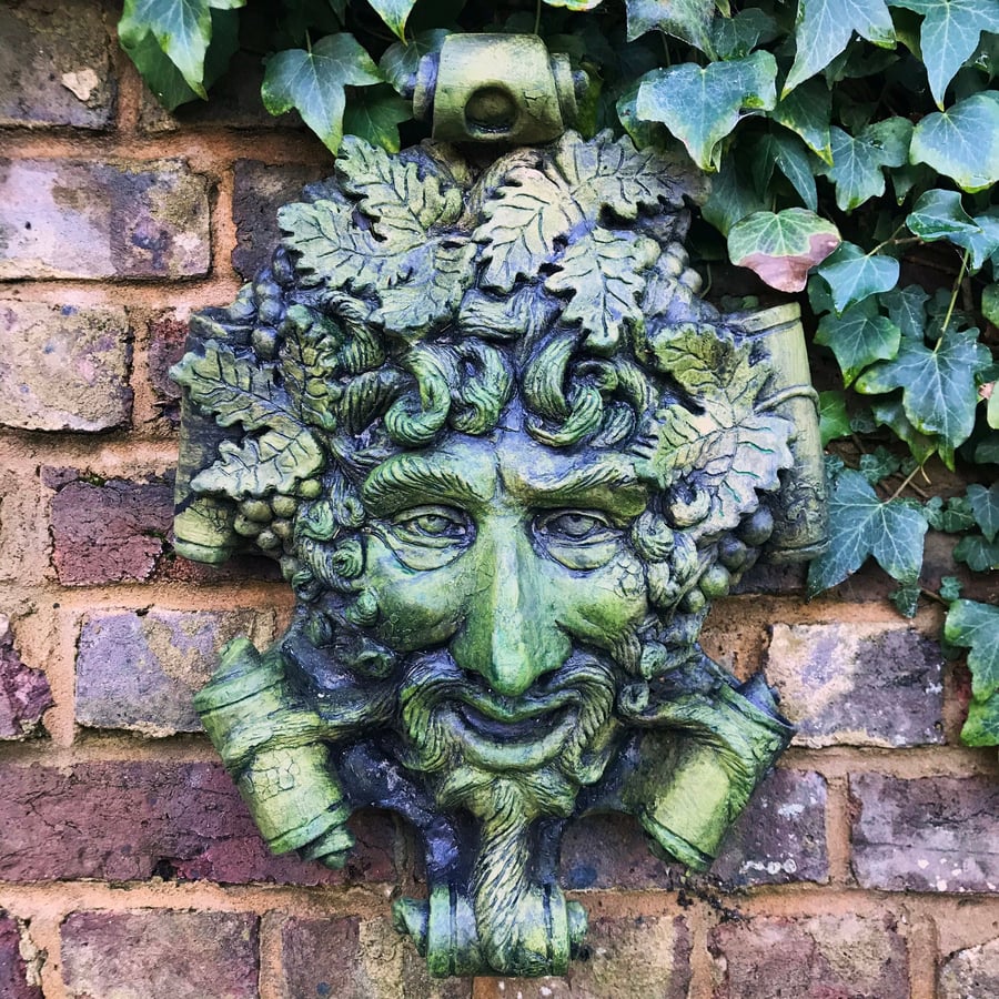 Bacchus Mascaron Plaque 