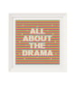 Cross Stitch Pattern - About The Drama - Pdf cross stitch design - Modern stripe - Image 7