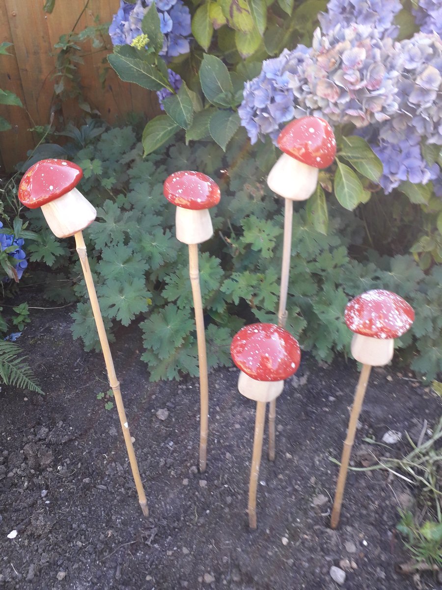  Cane Tops - Handmade for your Bamboo Sticks