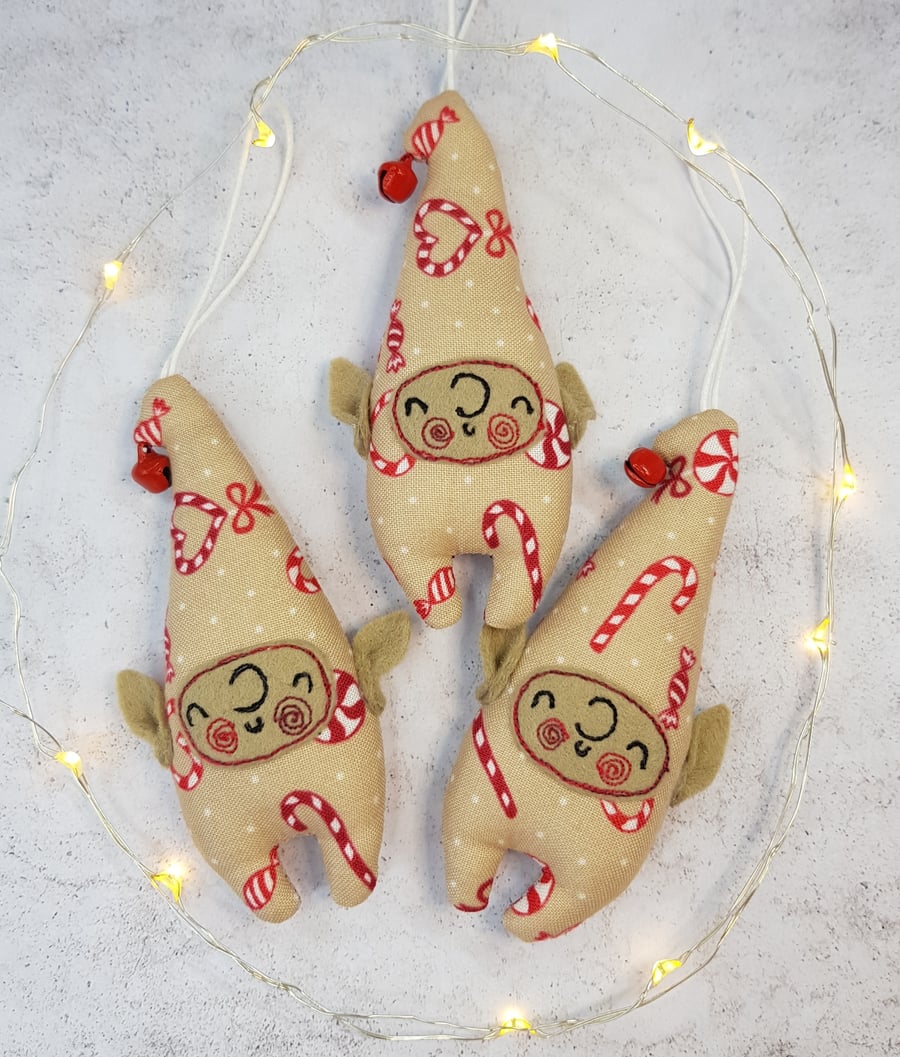 Candy Cane Christmas Elves