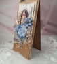 Handmade Birthday Card in Kraft Gift Box. Elegant card for Her.(204) - Image 2