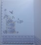 Friend Birthday Card To A Wonderful Friend Wedgewood Style Vase of Flowers - Image 2