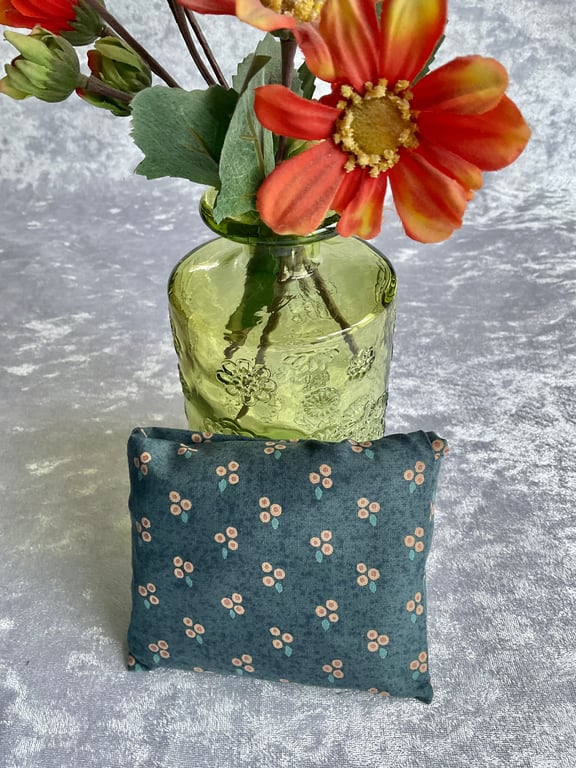 ECO COTTON FOLD AWAY POCKET SHOPPING BAG REUSABLE GIFT in DENIM BLUE