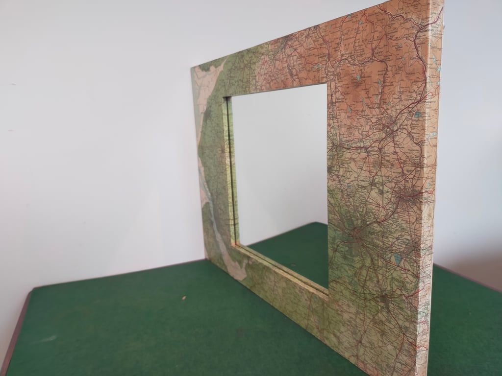 The Great North West 1926 map mirror