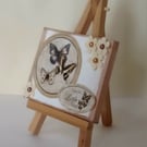 Mixed media canvas art, Enjoy The Little Things 