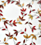 Stained Glass Mini Autumn Wreath Suncatcher - Handmade Window Decoration - Image 6