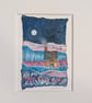 Warm & Cosy Cottage - Original miniature collage. A5 Mounted - Image 4