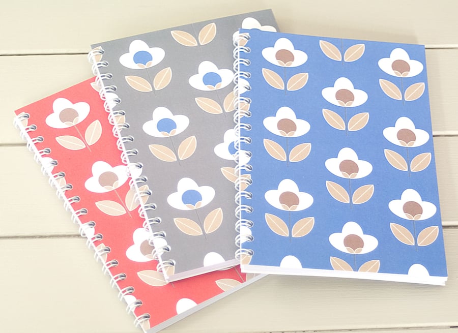 Tulip Notebooks Set of 3